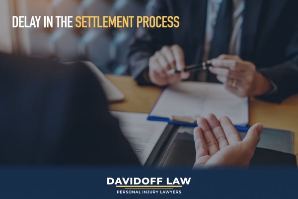 Delay in the settlement process